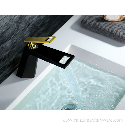 Black Basin Faucet for Bathroom